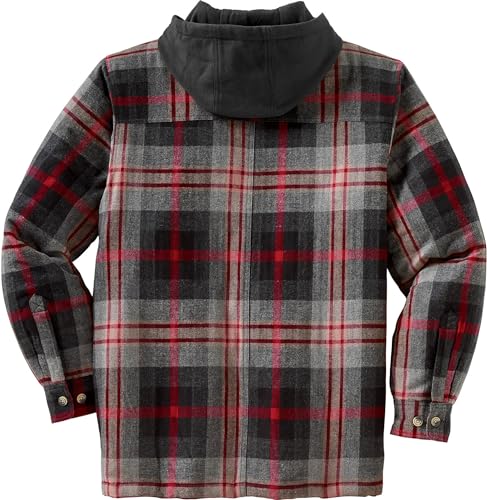 Image of Legendary Whitetails Mens Maplewood Hooded Shirt Jacket