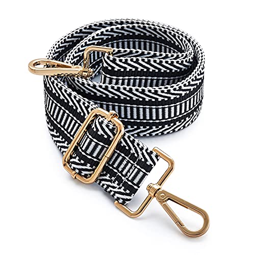 Image of S-Jacorry Purse Strap Replacement Crossbody Wide Shoulder Strap Adjustable Canvas Straps Handbag Strap Replacement Belts