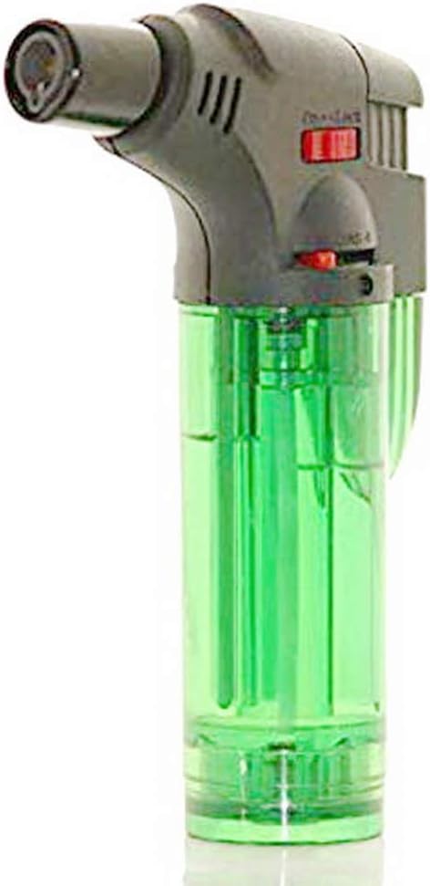 Windproof Cigarette Jet Flame Blow Gun Thrower Torch Barbeque Lighter for Lighting Fireworks, Hookah Coal, Cigars, Melting Glass tubing, Welding and Soldering