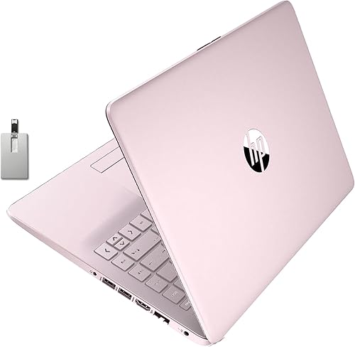 Miniatura 1 de HP Stream Laptop BrightView HD de 14 pulgadas, Intel Celeron N4120, 16 GB de RAM, 64 GB eMMC, gráficos Intel HD, cámara web 720p, 1 año Office 365,