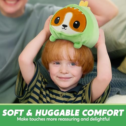 JOYIN Kuscheltie Corgi 26 x 17 x 17cm Plüschkissen Plüschtier Ausgestopftes Tier Spielzeug Kuschelkissen Geschenk Plüschkissen über für Kinder Jungen Mädchen 3 Jahren