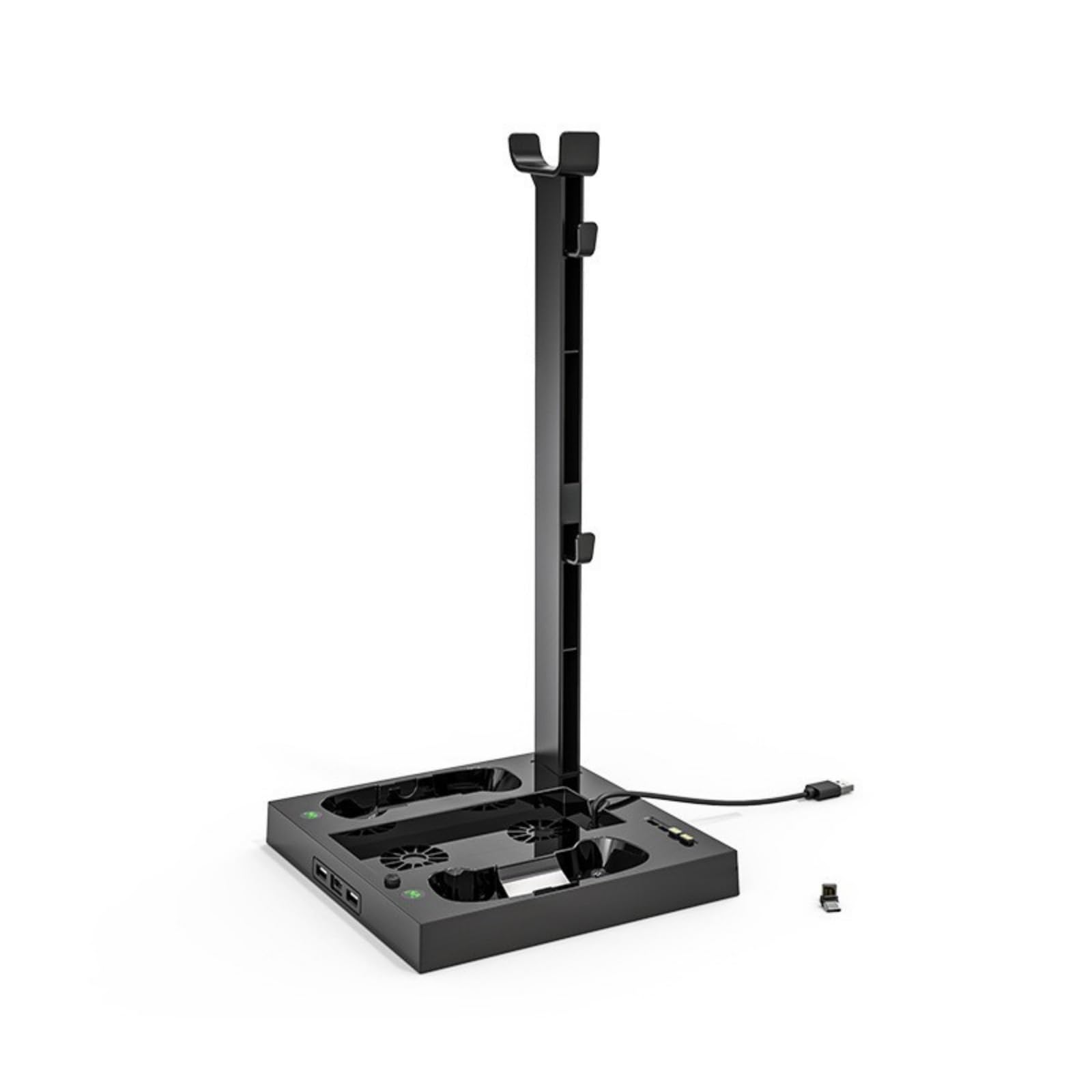 Gaming Dockingstation für XSS Host mit integriertem Doppel Controller Ladestation mit Kühlfunktion, Lüfter Dock