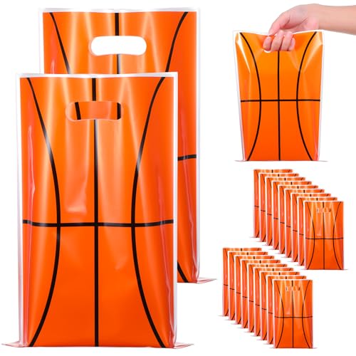 Giantree Basketball Favor Bags 50-Pack, Candy Snack Bags