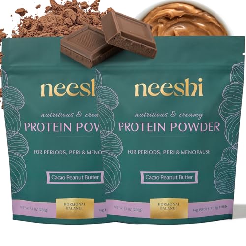 Image of Cacao Peanut Butter Plant-Based Protein Powder | Vegan | Gluten Free | Pea & Brown Rice Protein Blend | Chocolate Peanut Butter Flavor | 2-Week Supply
