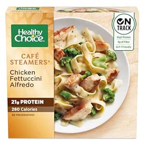 Healthy Choice Café Steamers Chicken Fettuccini Alfredo Frozen Meal, 10 oz.