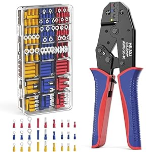 Souleader PSP1500-01 Crimpzange Kabelschuhe Set 800 Stück