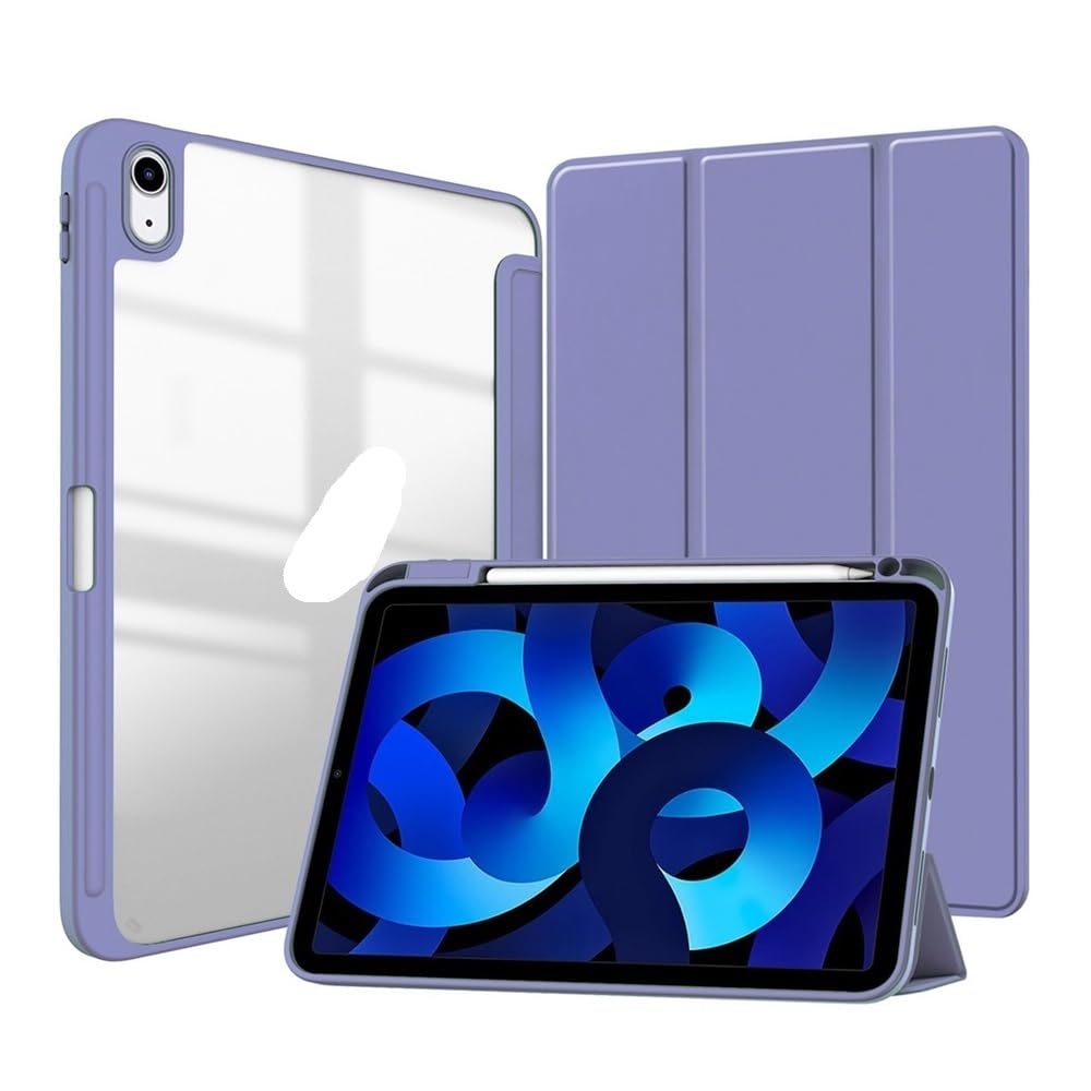 Coque iPad Pro 12.9 marbre lavande : protégez votre tablette et stylet - 7
