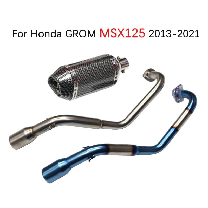 Motorcycle Full Exhaust System with DB Killer