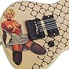 Axman Jerry Cantrell Miniature Guitar Replica - Music Gifts - Handmade Ornamental 1/4 Scale - Display Box, Name Tag and Miniature Guitar Stand Included #1