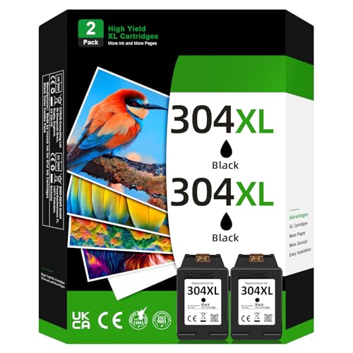 Cartouche HP 304 XL noir idéale pour le télétravail et les devoirs scolaires