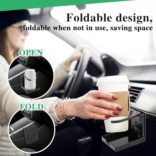 TNOMSNO Getränkehalter Auto, 2 Stück Klappbar Becherhalter, Klappbar Getränkehalter Flaschenhalter Boot Zubehör Tassenhalter, Universal Dosenhalter Flaschenhalter Tassenhalter Cup Holders für Boot