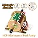 Bomba de combustible eléctrica 12 V Universal Metal 4-7 PSI baja presión...