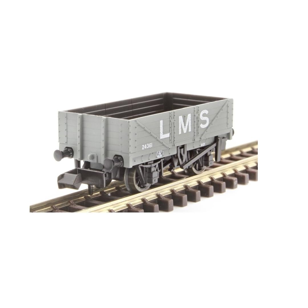 Peco - N Gauge - 9ft 5 Plank Open Wagon - LMS (NR-5003M)