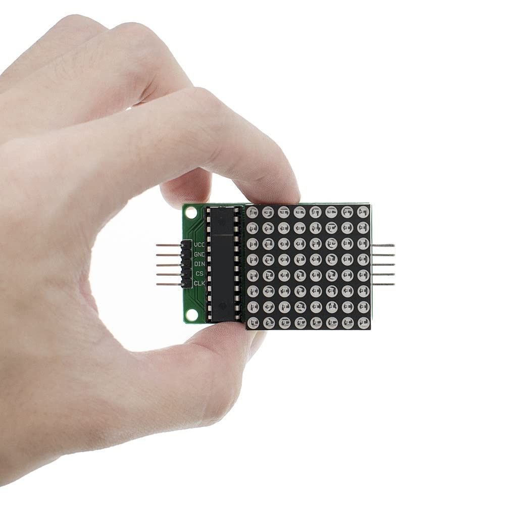 DollaTek DOT Matrix 7219 modu? MCU zestaw do sterowania wy?wietlaczem LED do Arduino DIY