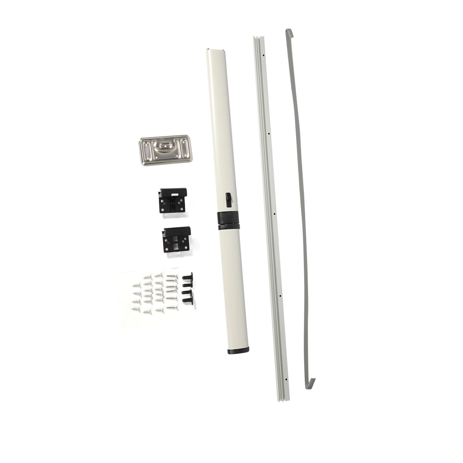 Pata de Mesa Plegable para Vehículos Recreativos, Soporte Resistente de para Autocaravana, Caravana y Más, 28,7 Pulgadas