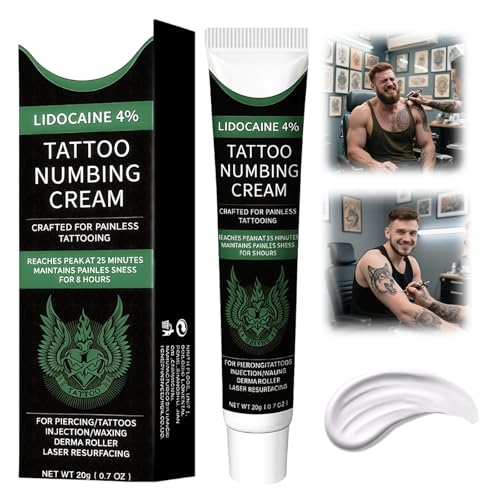 #Commissioniguadagnate<br>20g Crema per Tatuaggio Cura della pelle del tatuaggio Bloccaggio e fissaggio del colore del tatuaggio Grigio Scuro
