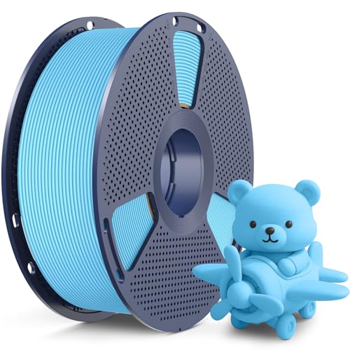 Image of SUNLU High Speed Matte PLA 3D Printer Filament 1.75mm 1KG, Sky Blue