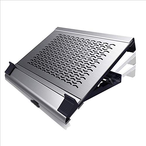 Laptop-Kühler, Kühlpad, Gaming-Notebook-Kühler – 2 USB-Anschlüsse, mit 1 leisen LED-Lüftern, 5 Geschwindigkeitsstufen, einstellbarer Winkel,