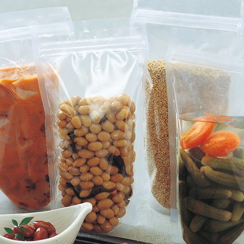 Amazon.co.jp: 福助工業 ナイロンポリ Cタイプ規格袋 No.5 （200枚）巾