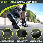 ProsourceFit Ankle/Wrist and Arm/Leg Weights Set of 2, Adjustable Strap 1 lb-5 lb, Adjustable Weight 15 lb, 10 lb, 7 lb for Men and Women - Image 3
