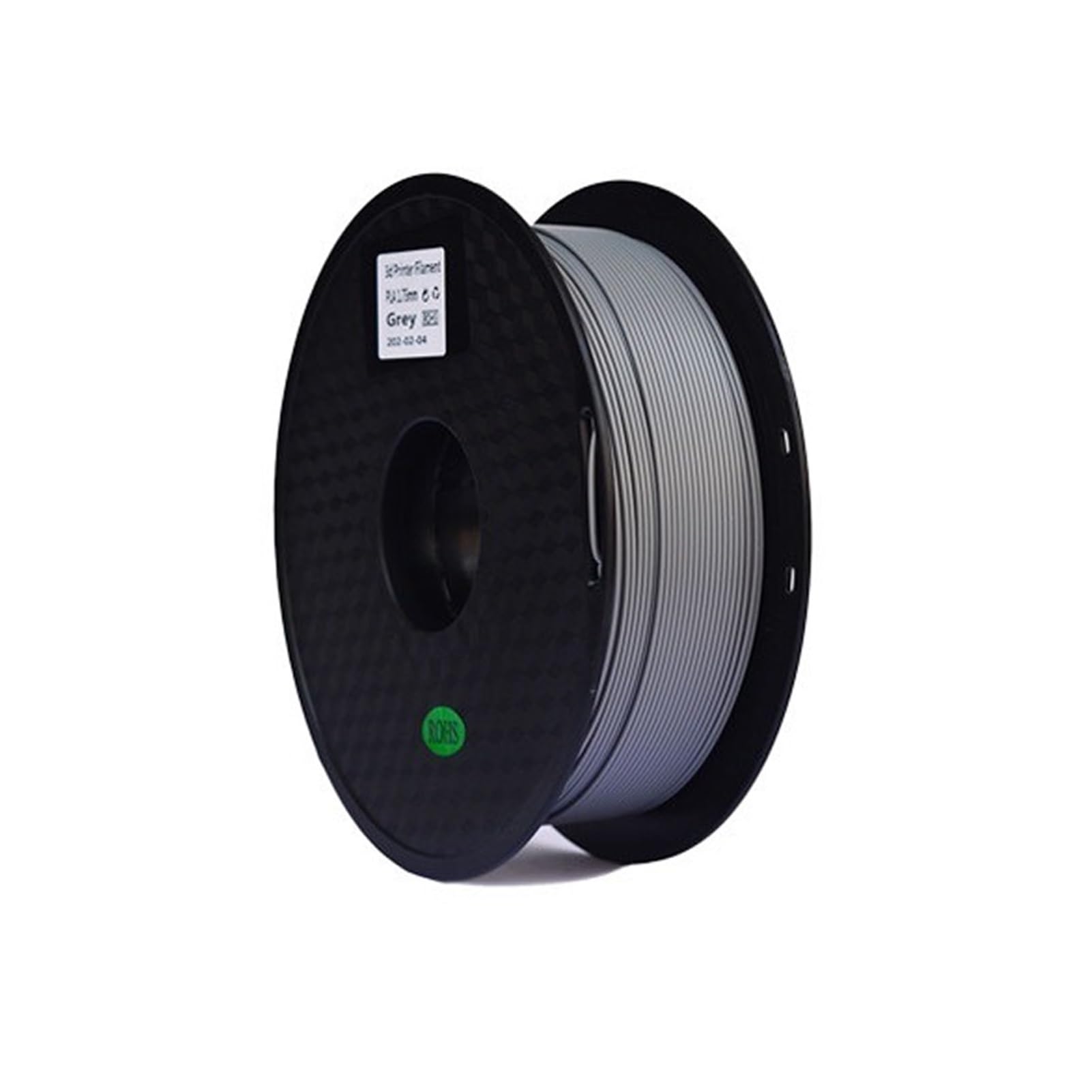 PLA Filament 1.75mm 250g, Purple/Green/Red/Black/Blue/Gray | 1.75mm PLA filament, 250g spool. ±0.05mm tolerance. Vacuum-sealed.(PLA-Gray 250g)