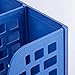 File Rack File Box Data Rack Column Office Supplies Management Letter Trays(Blue)