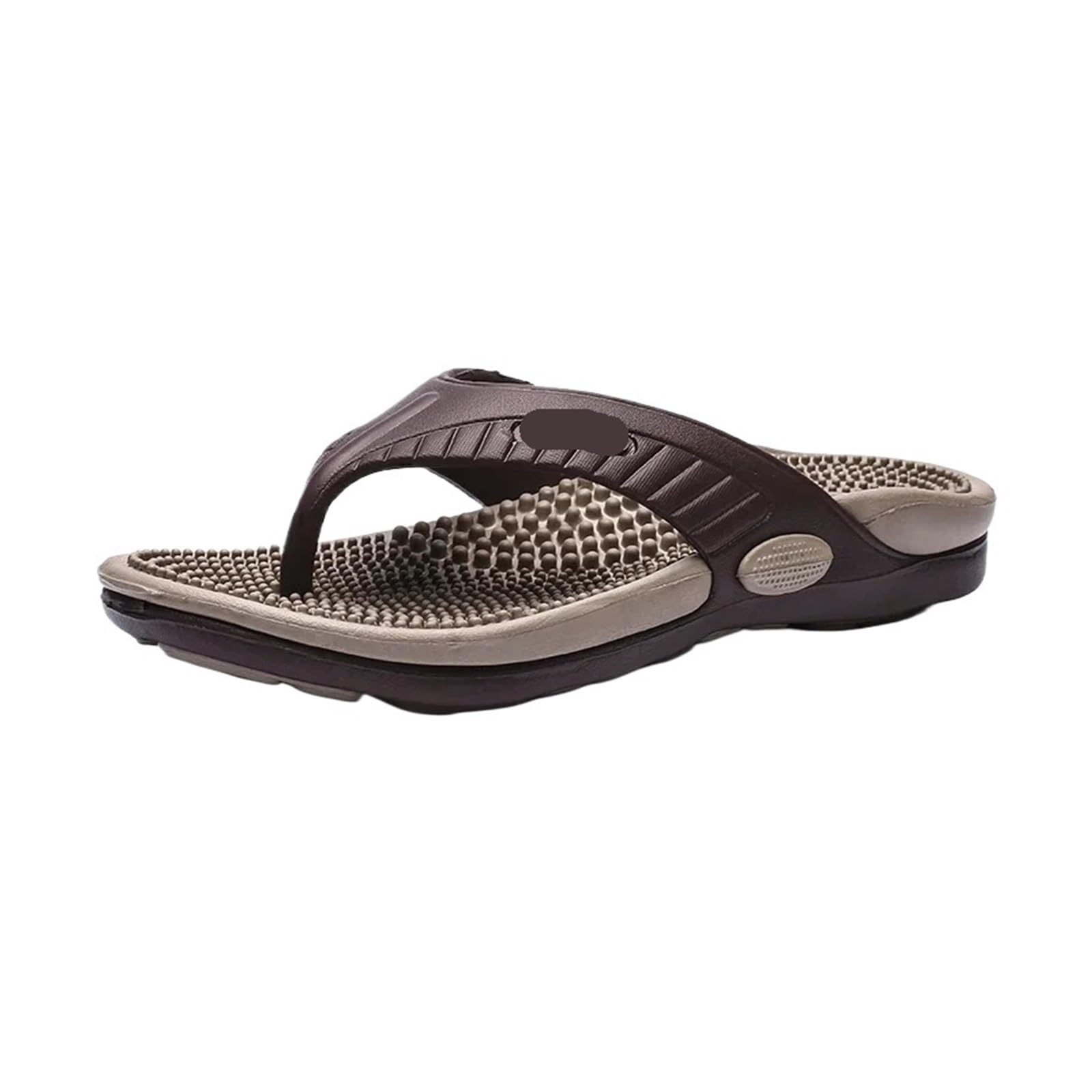 Chanclas de masaje talla grande for hombre, sandalias playa transpirables verano
