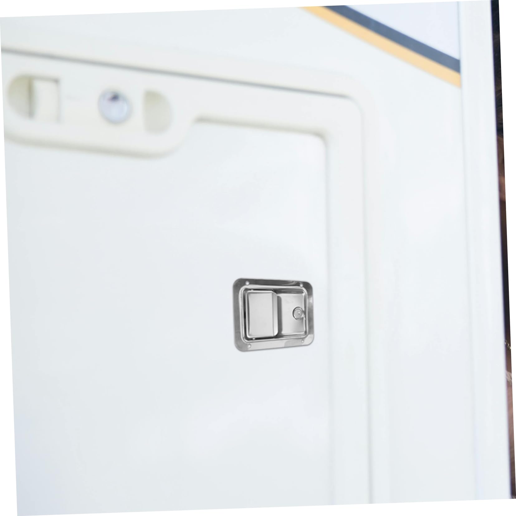 Operitacx Bloqueo del Panel Cerradura para Puertas de Autocaravanas de Acero Inoxidable Cerradura para Paneles de Camiones de Puertas de Autocaravanas para Uso Caravanas y Camiones