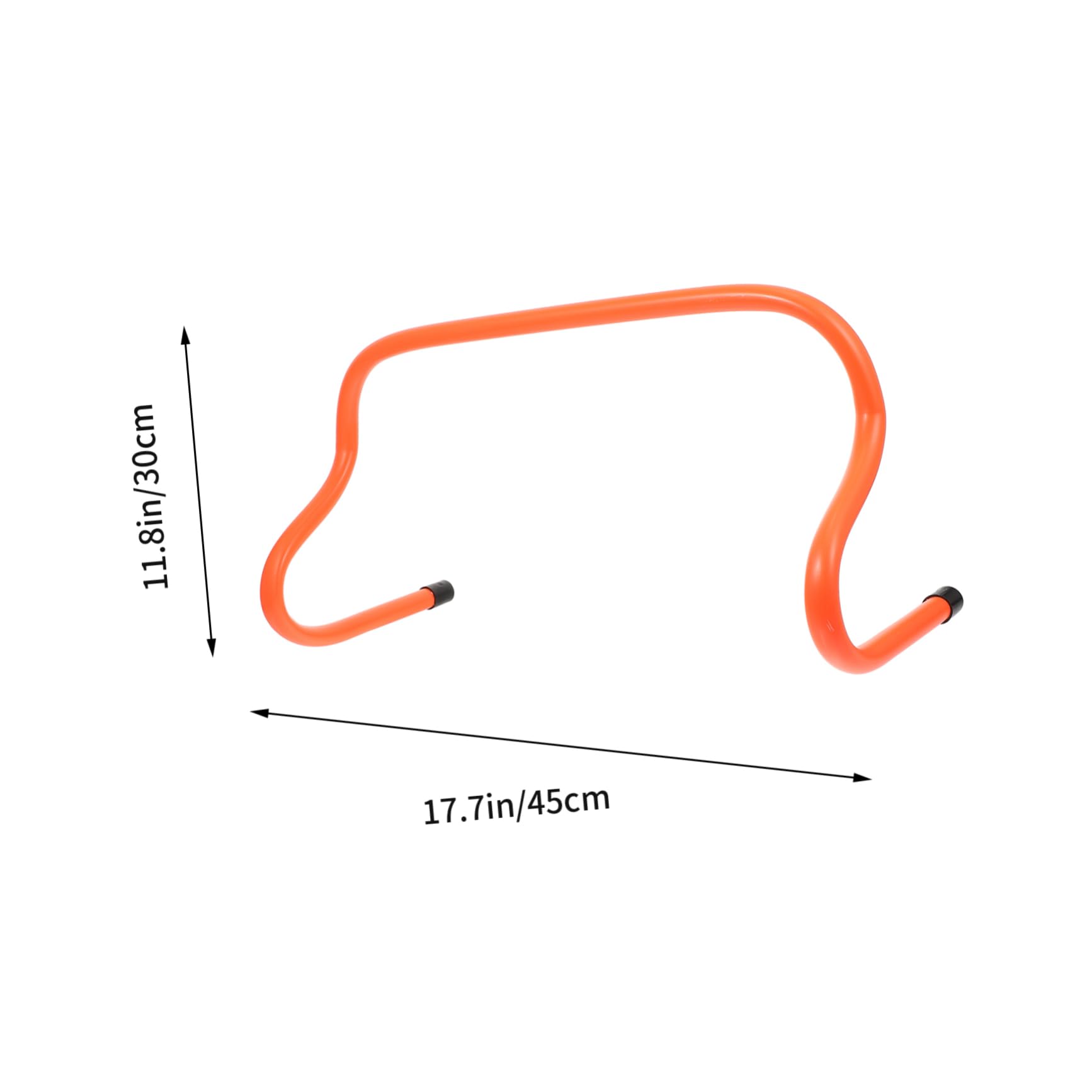 GOOHOCHY Flexibility Training Rack for Football 5-Piece Set Iron Hurdles for Boys and Girls' Coordination Strength Exercises Outdoor Use