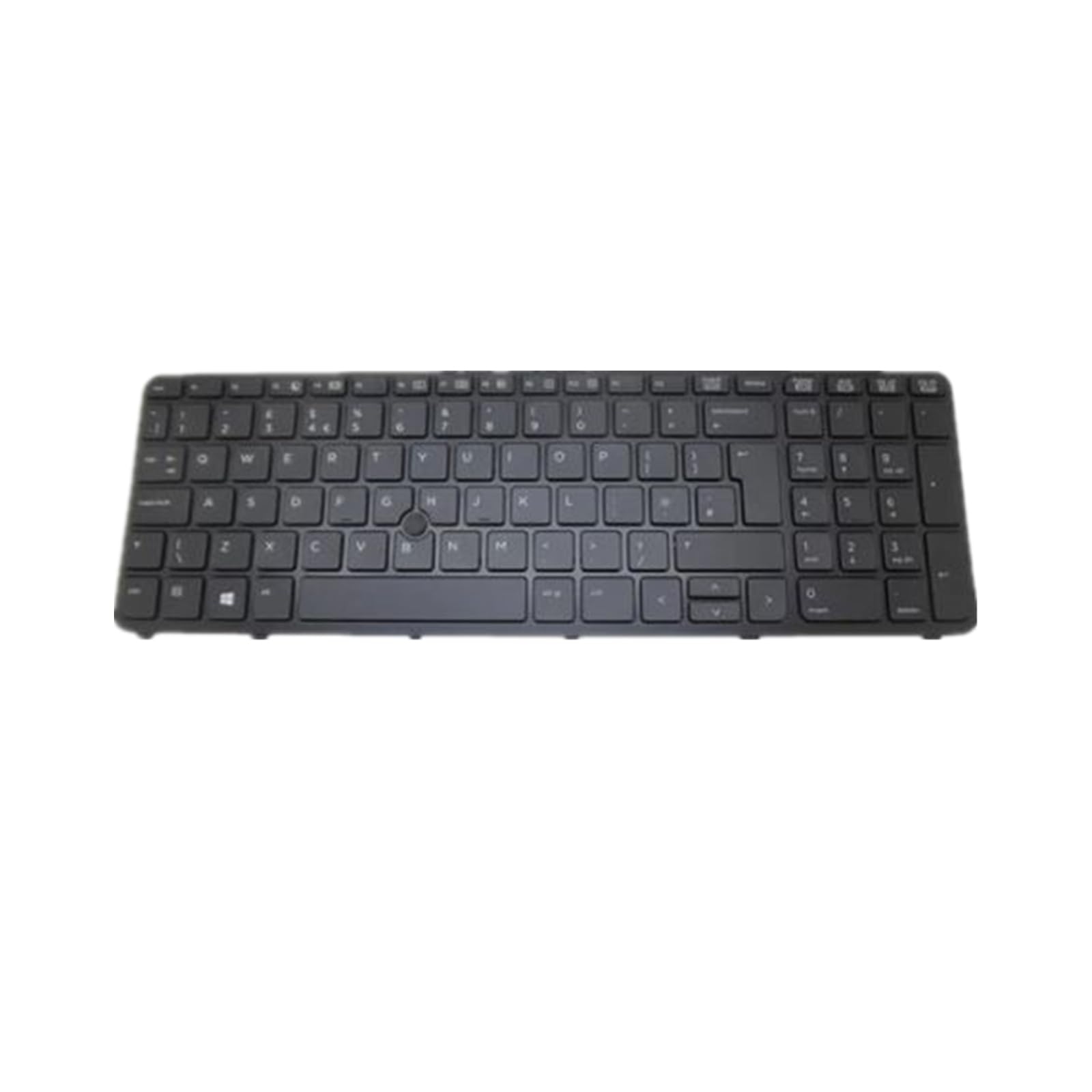 Teclado HP 242 G2 componente de sustitucion color negro formato UK 2