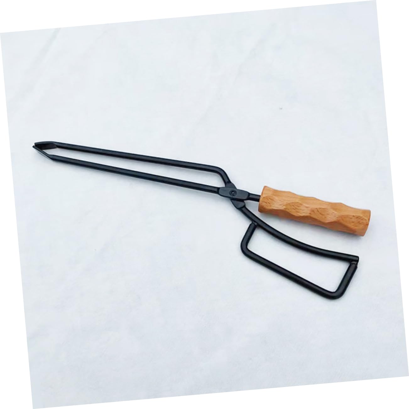 IMIKEYA Pinze Per Barbecue Carbone Strumento Per Legna Pinza Extra Lunga Strumenti Per Falò