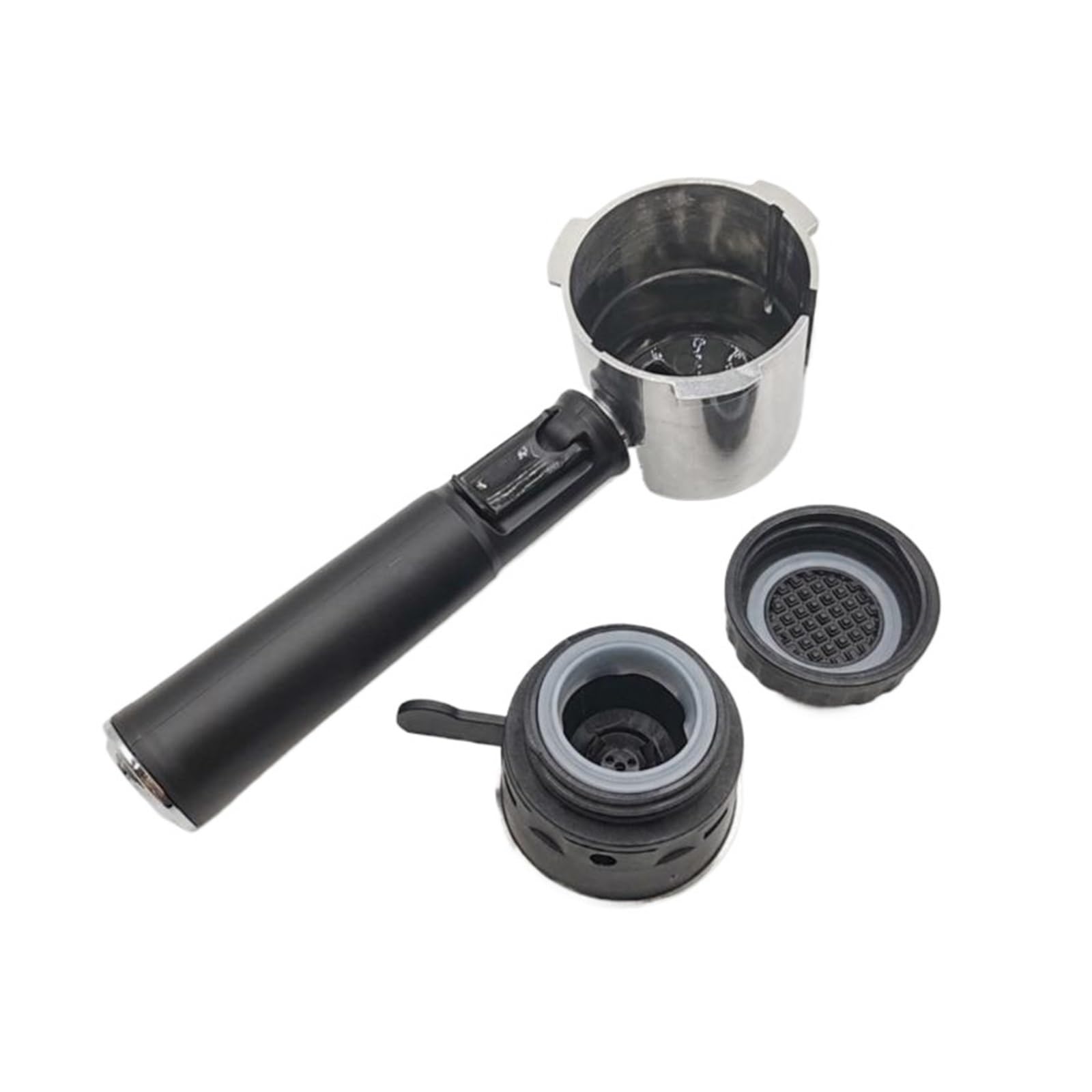 Manico 193F do kawy 51 mm, wielofunkcyjny, kompatybilny z różnymi ekspresami do kawy na kapsułki, uchwyt dla miłośników espresso, poprawia wrażenia z parzenia