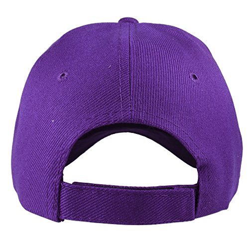 Image of Gelante Plain Baseball Cap Adjustable Back Strap 3 PC