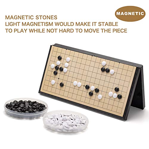 AMEROUS Juego de Mesa Go Magnético Plegable 11 Pulg miniatura 5