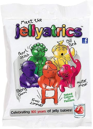 Dulces Jellyatrics Jelly Babies y Sours 180g Bundle miniatura 2