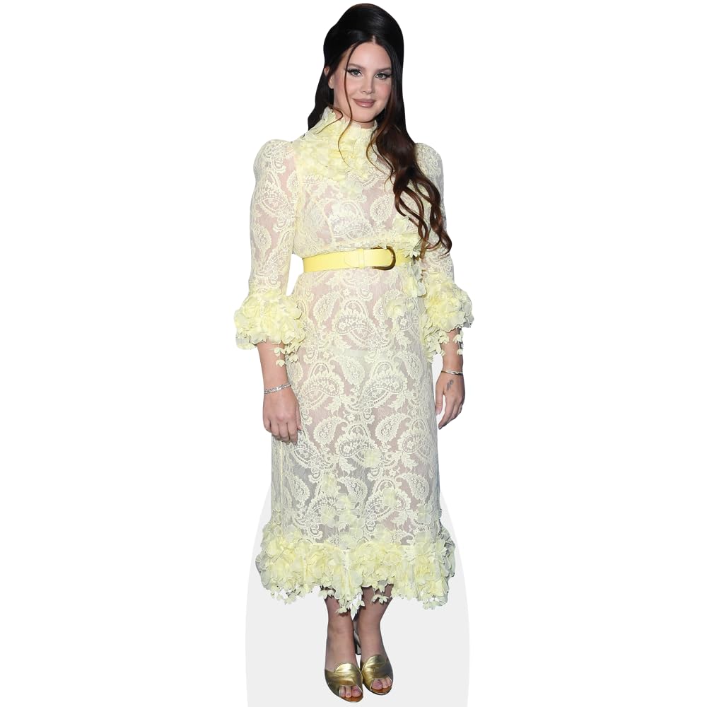 Celebrity Cutouts Mini Size Cutout Lana Del Rey (Yellow Dress)