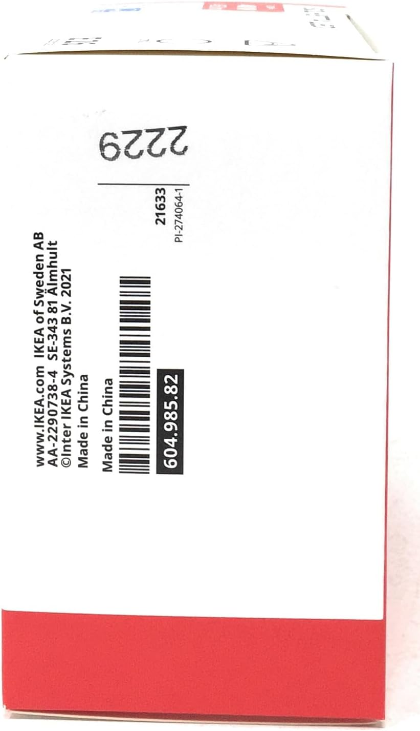 IKEA RYET Bulb, 2 Count (Pack of 1), White 1 2 Count (Pack of 1)