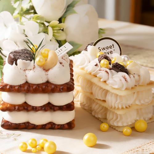 Image of Yellow Pearl Sprinkles for Cake Decorating, 4 Sizes Sugar 130g /4.6oz, Cupcake, Ice Cream, Donuts, Macaron Toppings Supplies (2mm, 4mm, 7mm, 1cm)