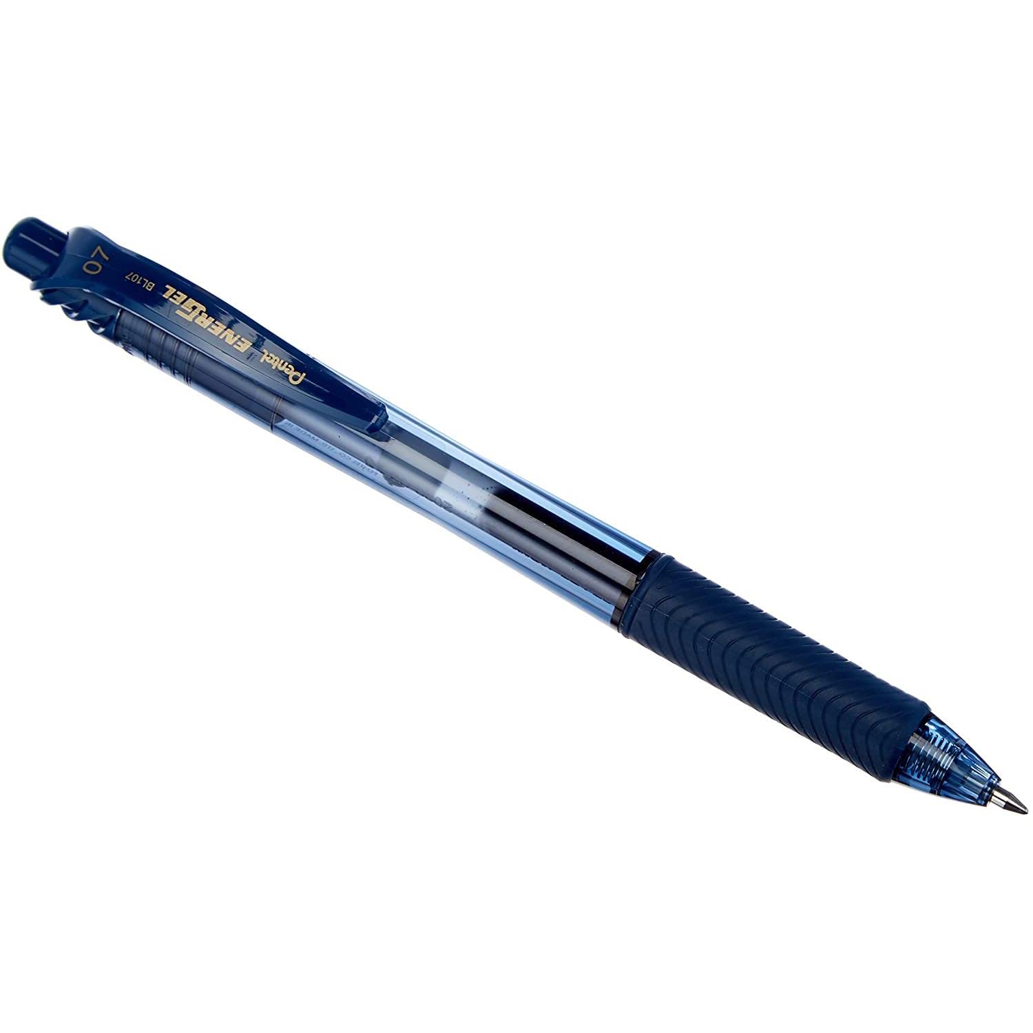 Pentel Energel X BL107 – Penne A Sfera Gel 0,7mm (Confezione Da 6, Colore Marrone)