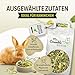 Mr. Crumble Mümmel-Mix Kaninchenfutter 1 kg – Getreidefrei & Pelletfrei – Natürliche Zutaten mit Kräutern & Gemüse – Hoher Rohfaseranteil für gesunde Verdauung & Zahnpflege