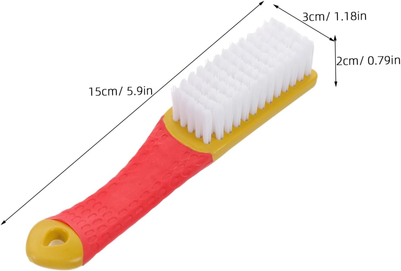 Mikikit 2pcs Boot Cleaning Brush Shoe Brush Soft Bristle Multifunctional for Laundry Garment Scrubbing Household Use
