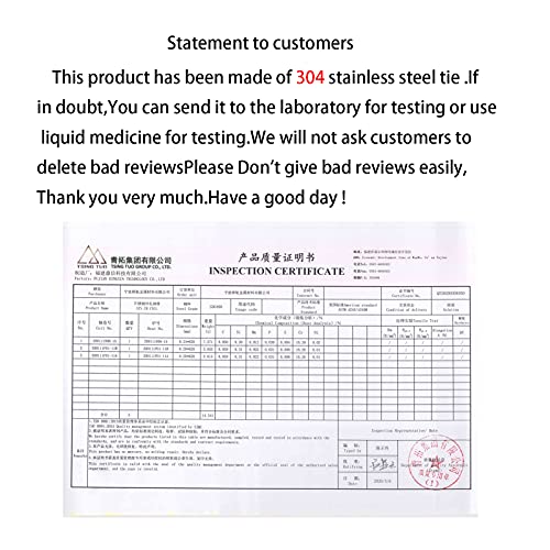 Marine Grade 304 316 Stainless Steel Self-Locking Cable Ties Zip