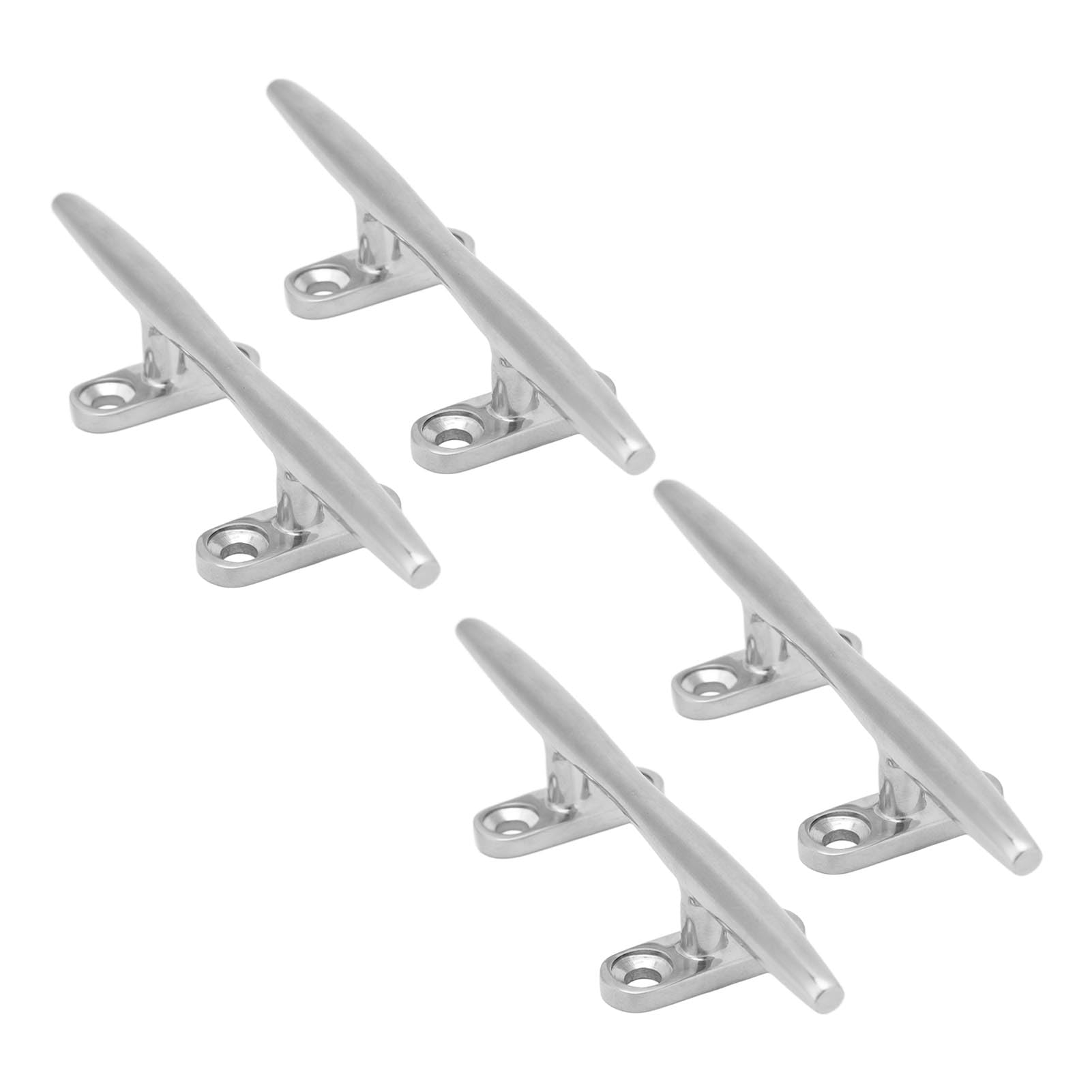 4 pezzi bitta da ormeggio 6 pollici acciaio inox 316 per ponte banchina bitta marina per cime ancora fissaggio yacht base cava per imbarcazioni con utilizzo ferramenta marina