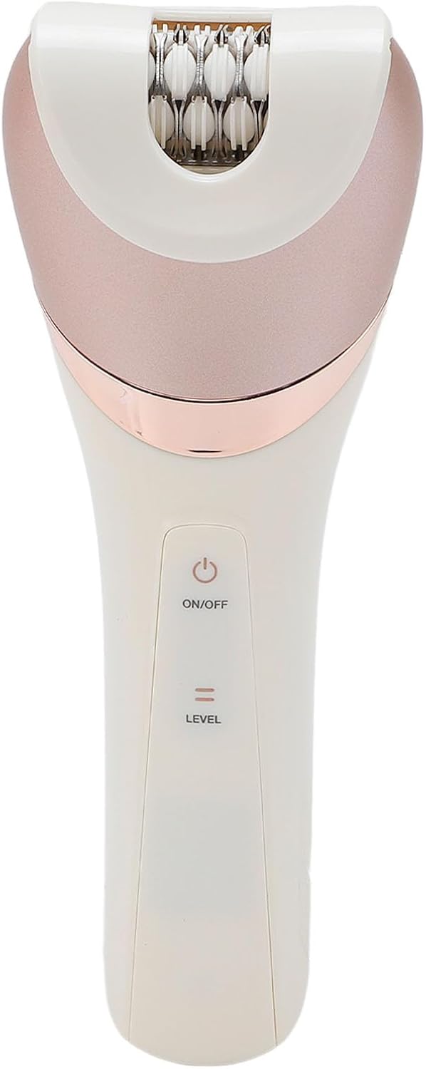 Dioche 6 in 1 Women Trimmer Kit, USB Rechargeable Female Depilator with Detachable Heads for Shaving Trimming Cleansing