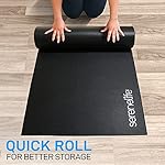 SereneLifeHome Premium Portable Fitness Exercise Mat - Image 4