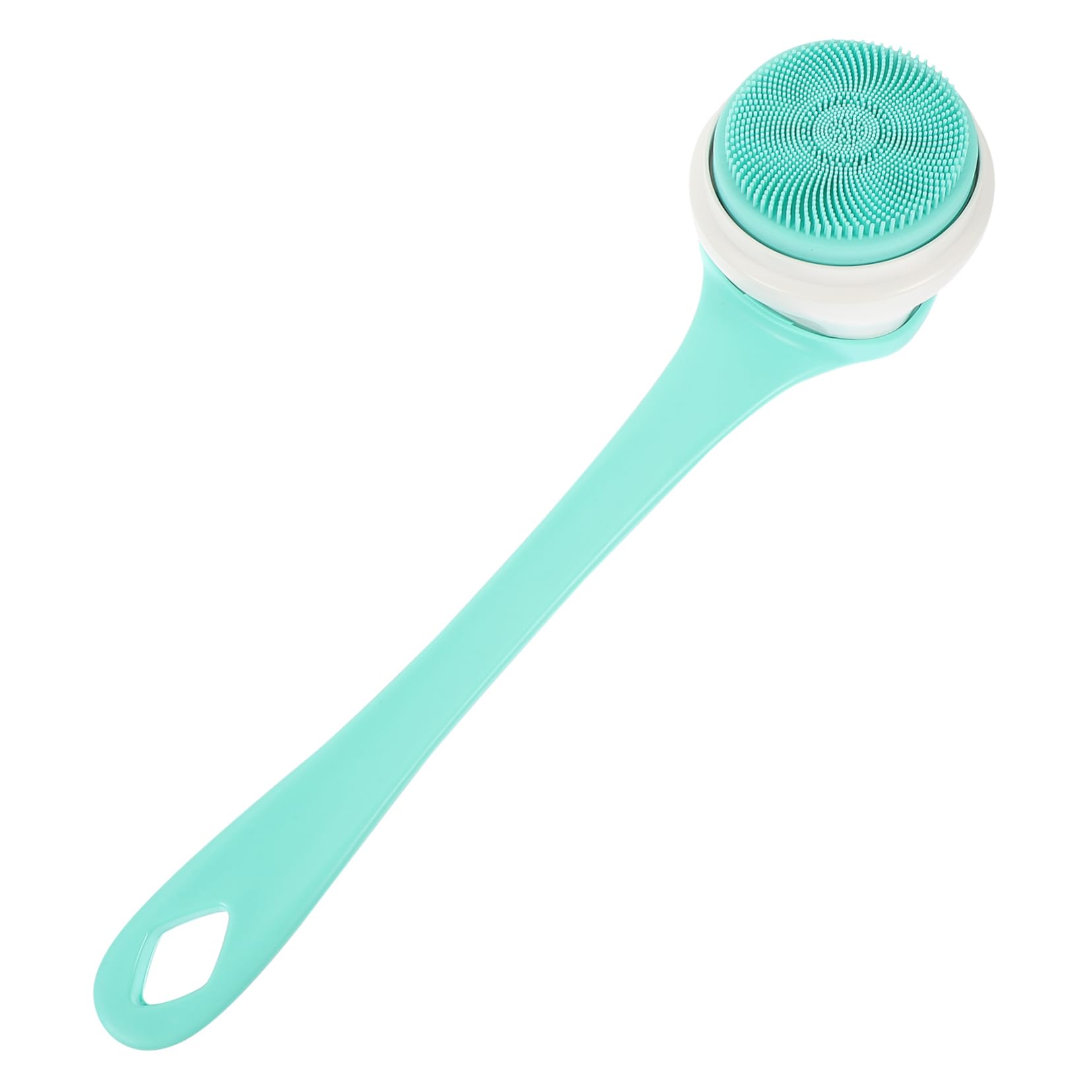 Didiseaon Spazzola Elettrica per Corpo Manico in Silicone per Doccia, Scrub Corpo e Rimozione Pelle Morta, Batteria 1800mah, Design Affidabile Ip67