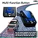 Newly Driving Aids V7 Radar Detector for Cars with Led Display, Long Range Detection, Mute Memory, City/Highway Mode Detectors, Ideal Gifts for Cars (Blue)