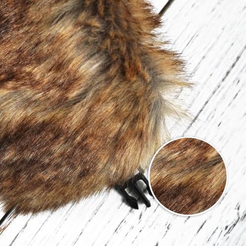 Image of ONWAY Trapper Hat Winter Hats for Women Men with Faux Fur Ear Flaps