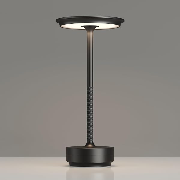 TBBGA Cordless Table Lamps Rechargeable, Portable Battery Operated Lamp