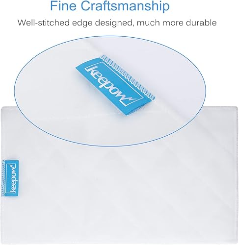 Miniatura 2 de KEEPOW Almohadillas para trapeador de vapor compatibles con limpiador a vapor Light n Easy S3101 S7326 S3601 7688ANB 7688ANW 7618ANB 7618ANW (6